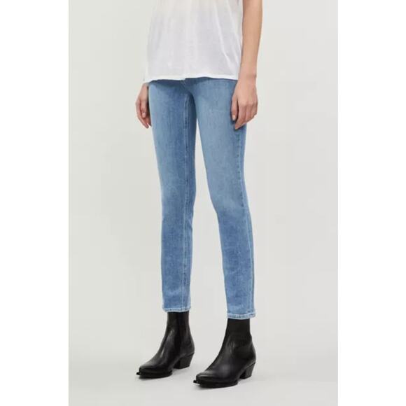 PAIGE DENIM Hoxton Ankle Skinny Denim Jean in Hot Toddy Light Wash // 28 - Picture 3 of 12